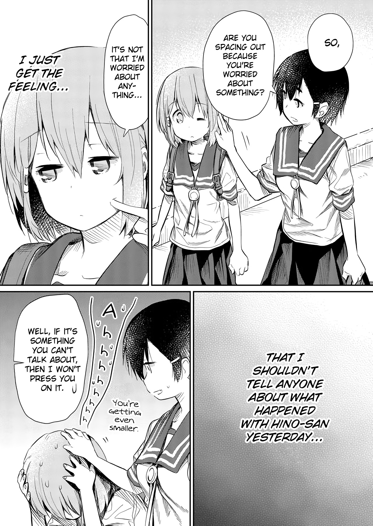 Hino-san no Baka chapter 46 page 3