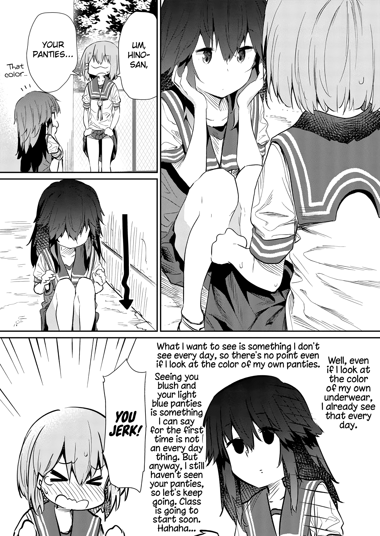 Hino-san no Baka chapter 49 page 12