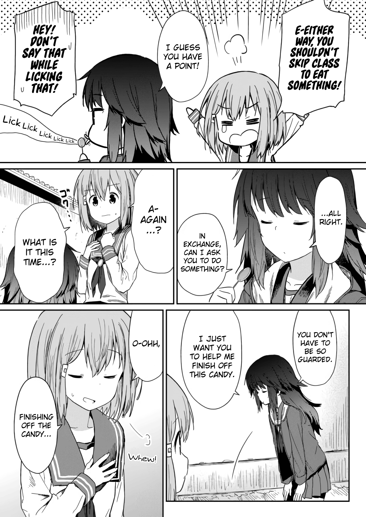 Hino-san no Baka chapter 5 page 4