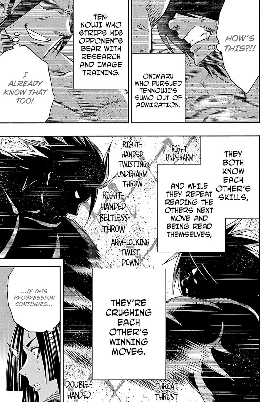 Hinomaru Zumou chapter 128 page 14