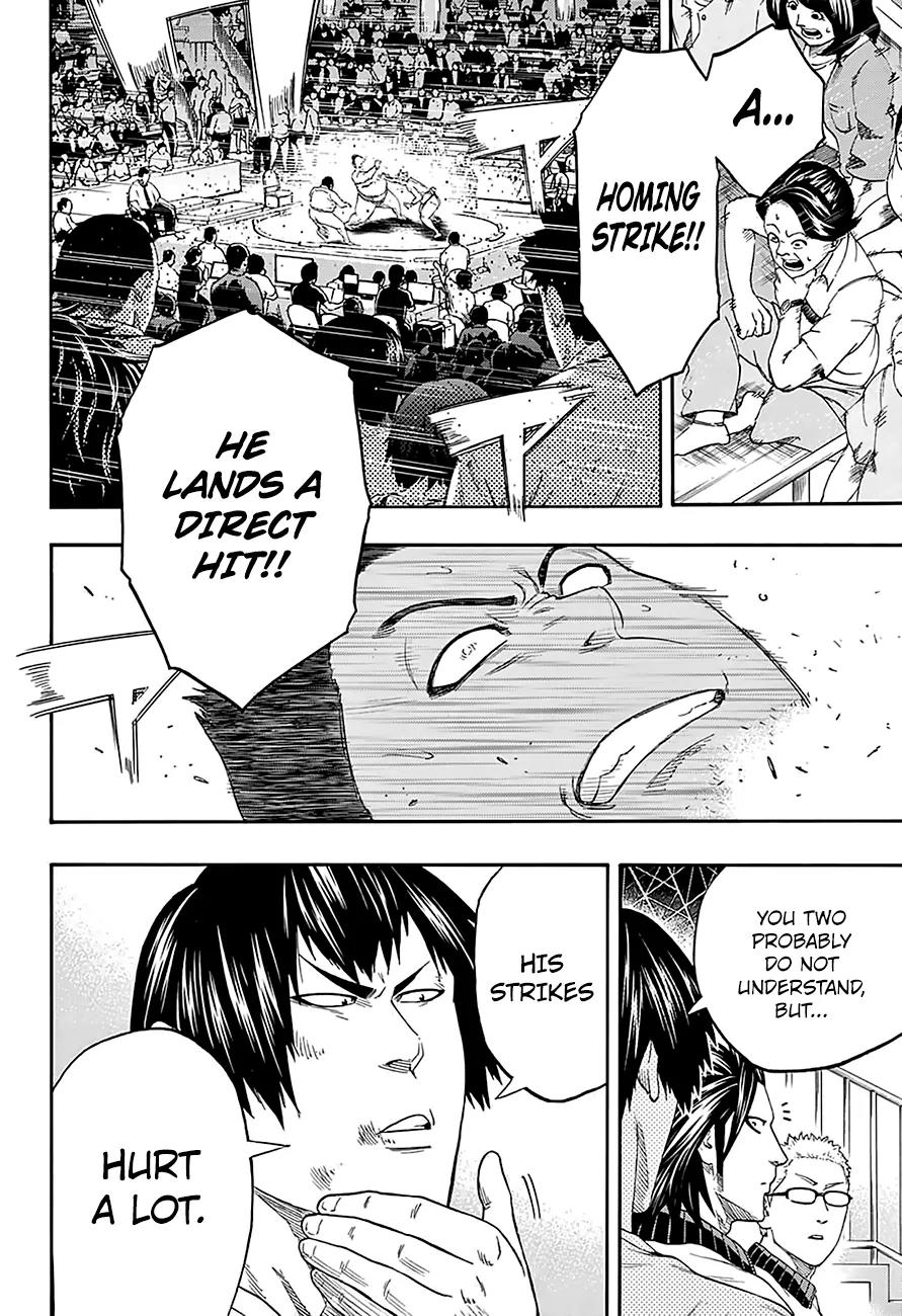 Hinomaru Zumou chapter 140 page 16