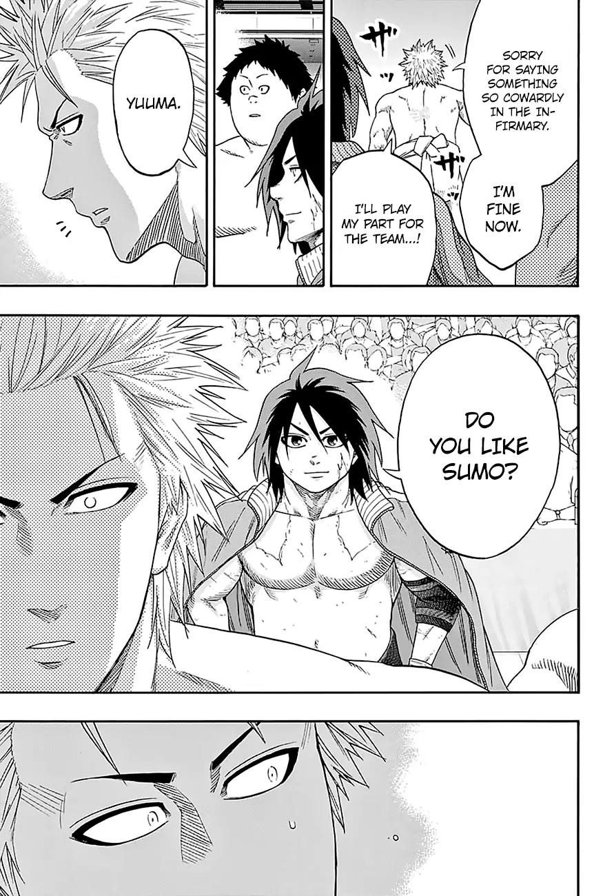 Hinomaru Zumou chapter 140 page 6