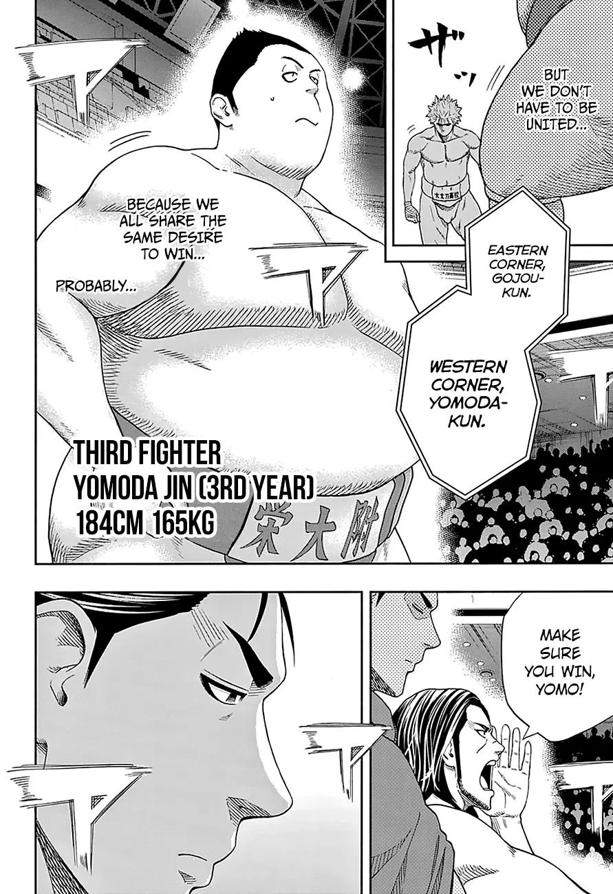 Hinomaru Zumou chapter 140 page 9