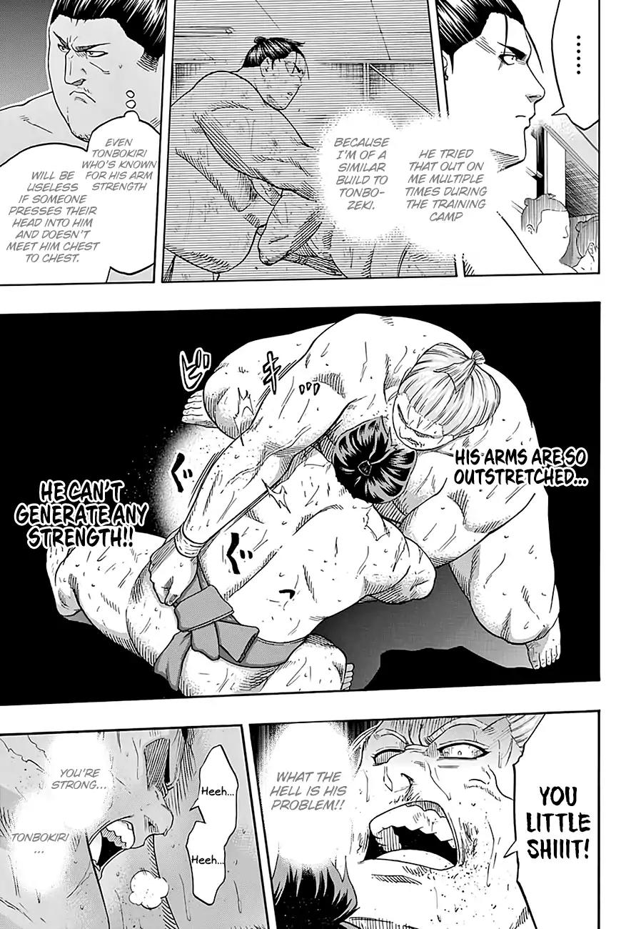 Hinomaru Zumou chapter 185 page 11