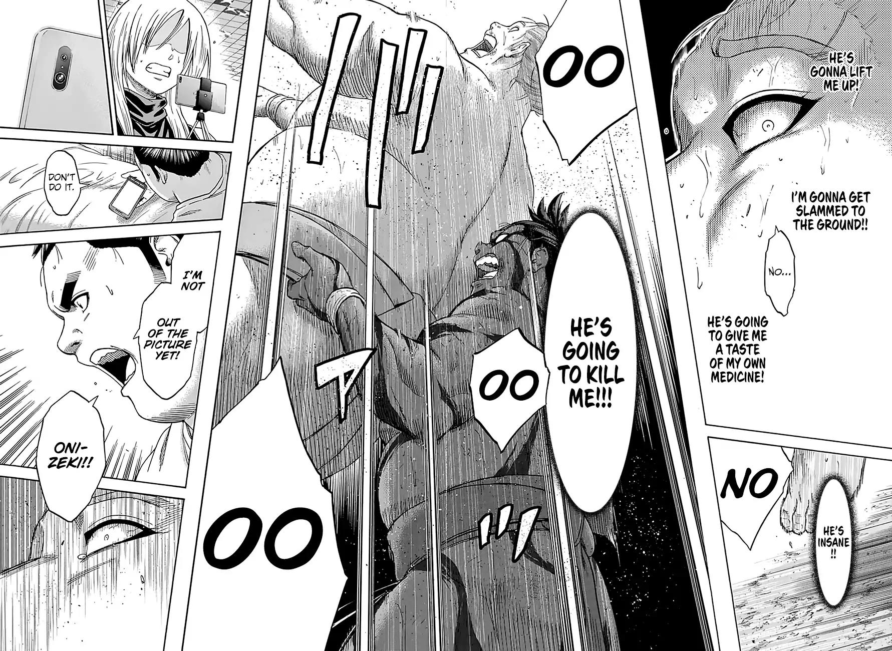 Hinomaru Zumou chapter 185 page 16