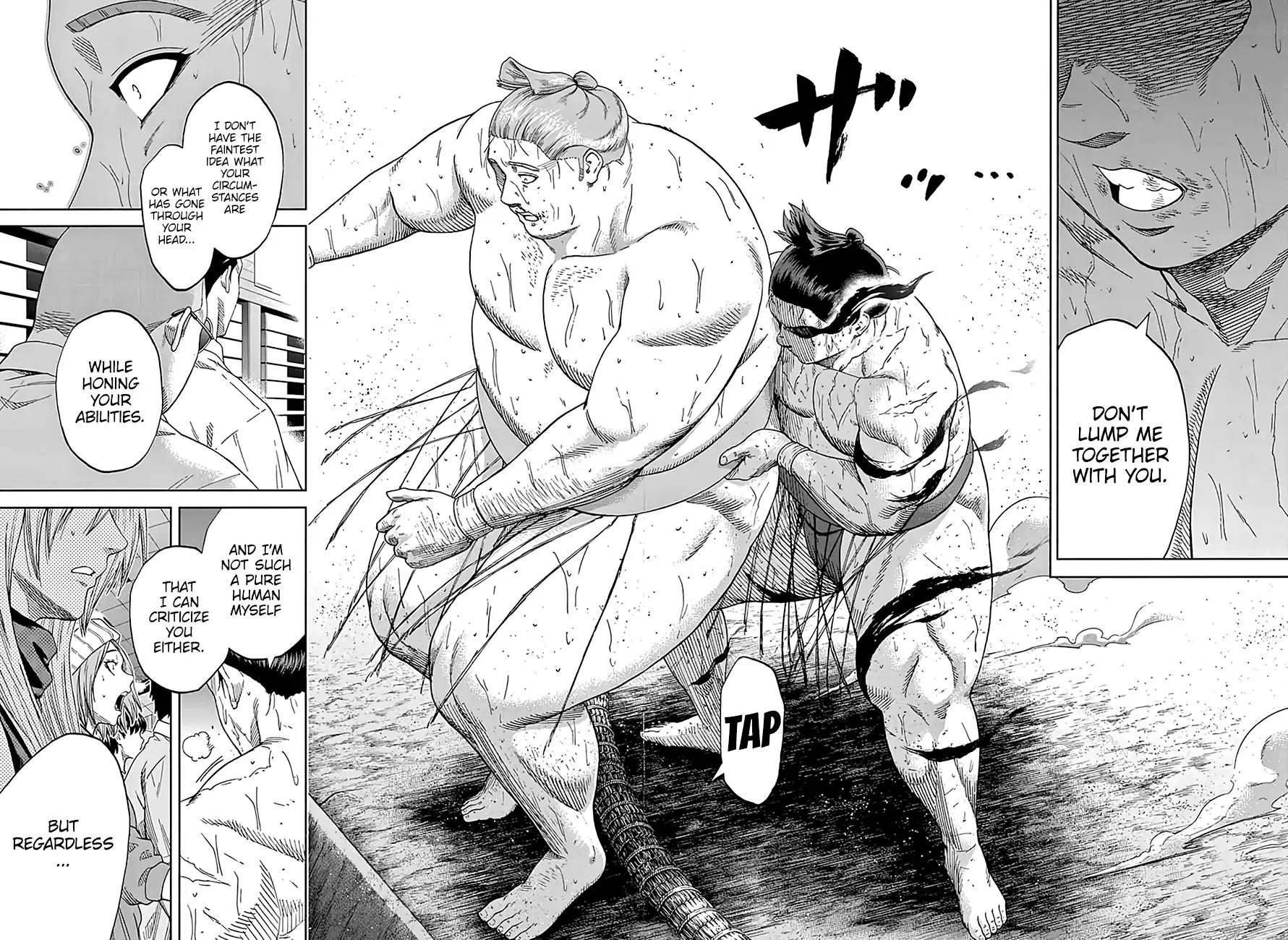 Hinomaru Zumou chapter 185 page 17