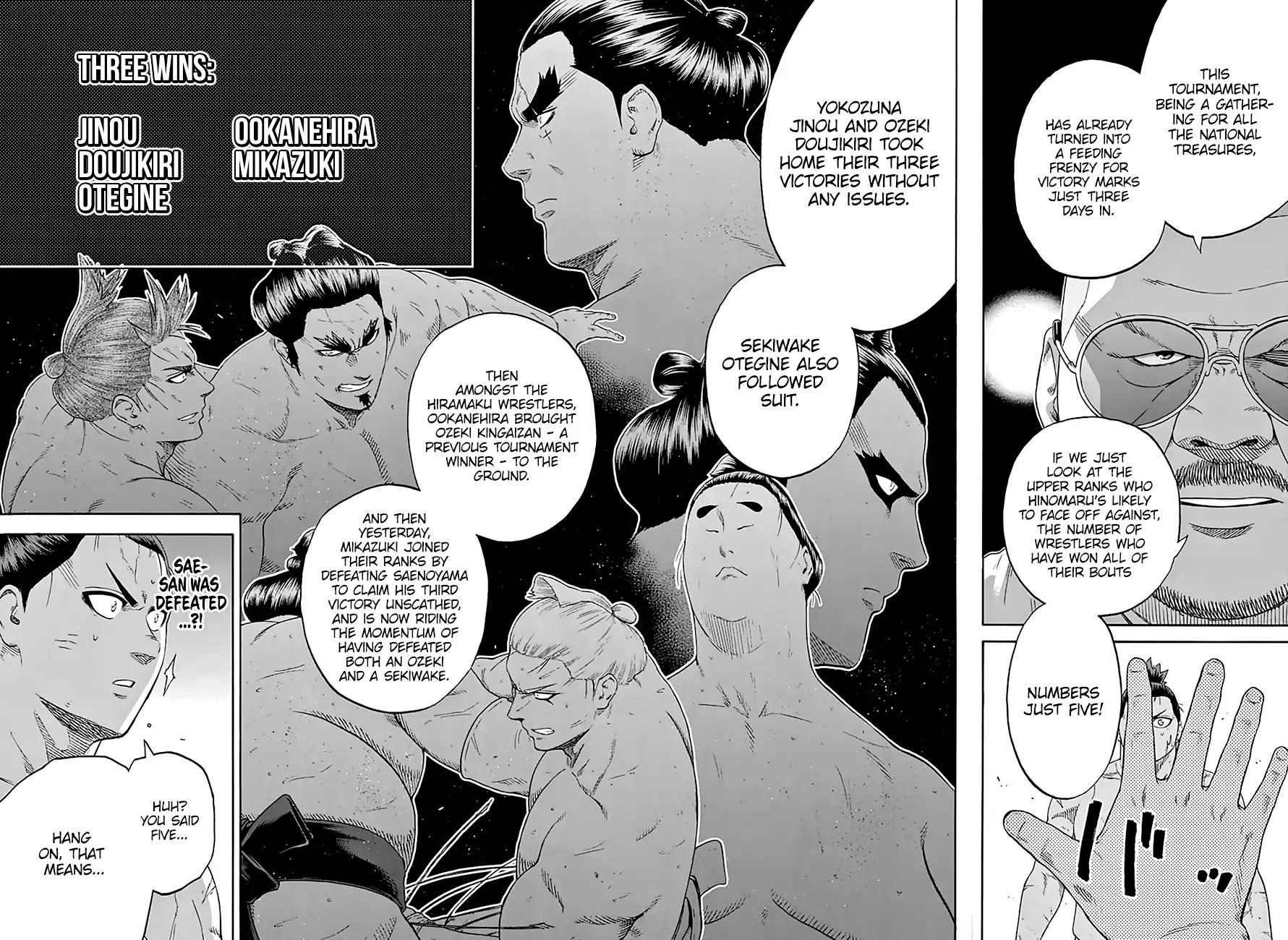 Hinomaru Zumou chapter 206 page 7