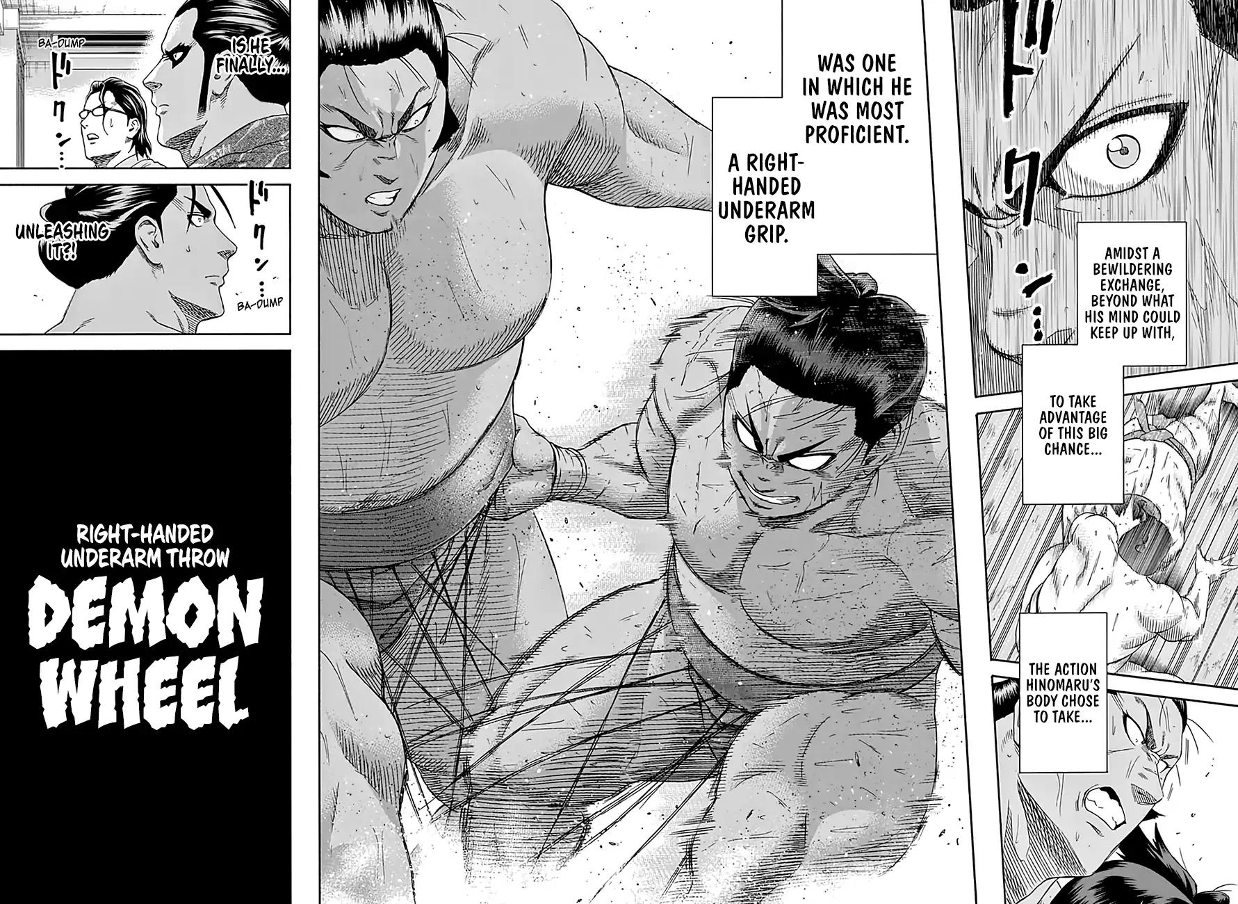 Hinomaru Zumou chapter 208 page 14