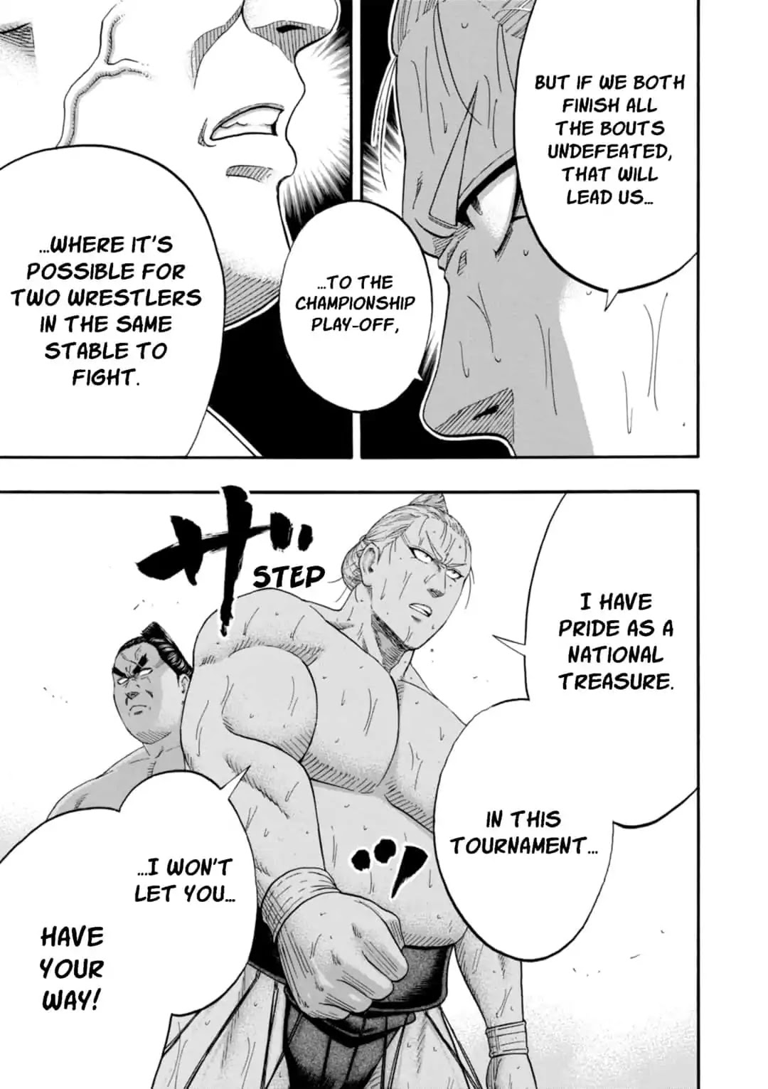 Hinomaru Zumou chapter 227 page 12