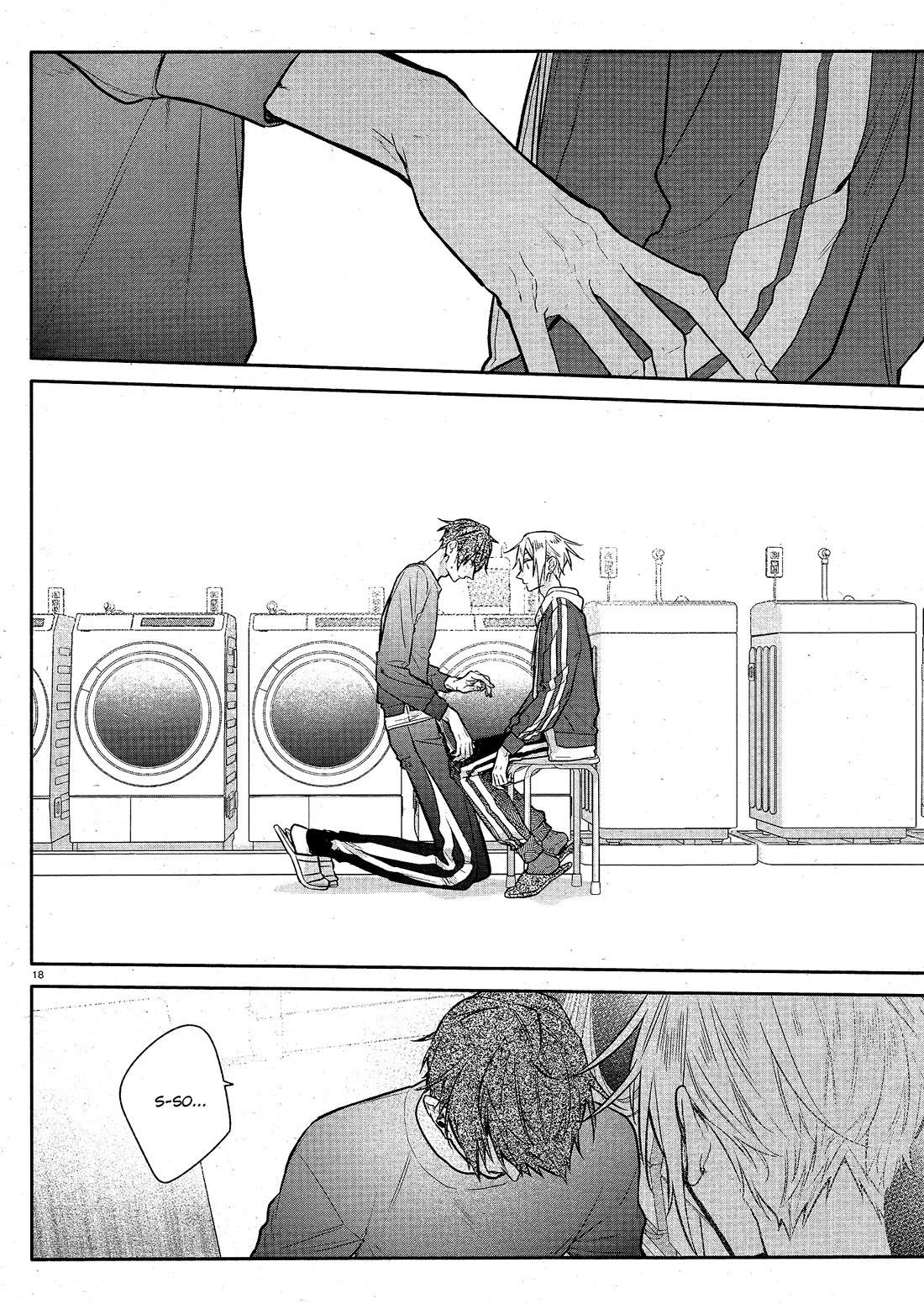 Hirano to Kagiura chapter 28 page 18