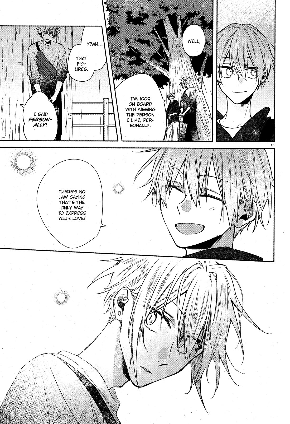 Hirano to Kagiura chapter 29 page 15