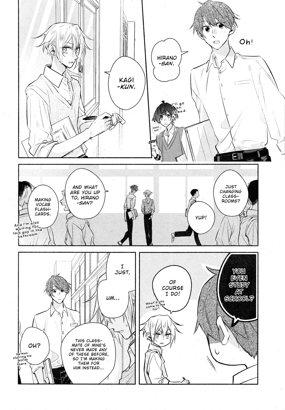 Hirano to Kagiura chapter 33 page 10