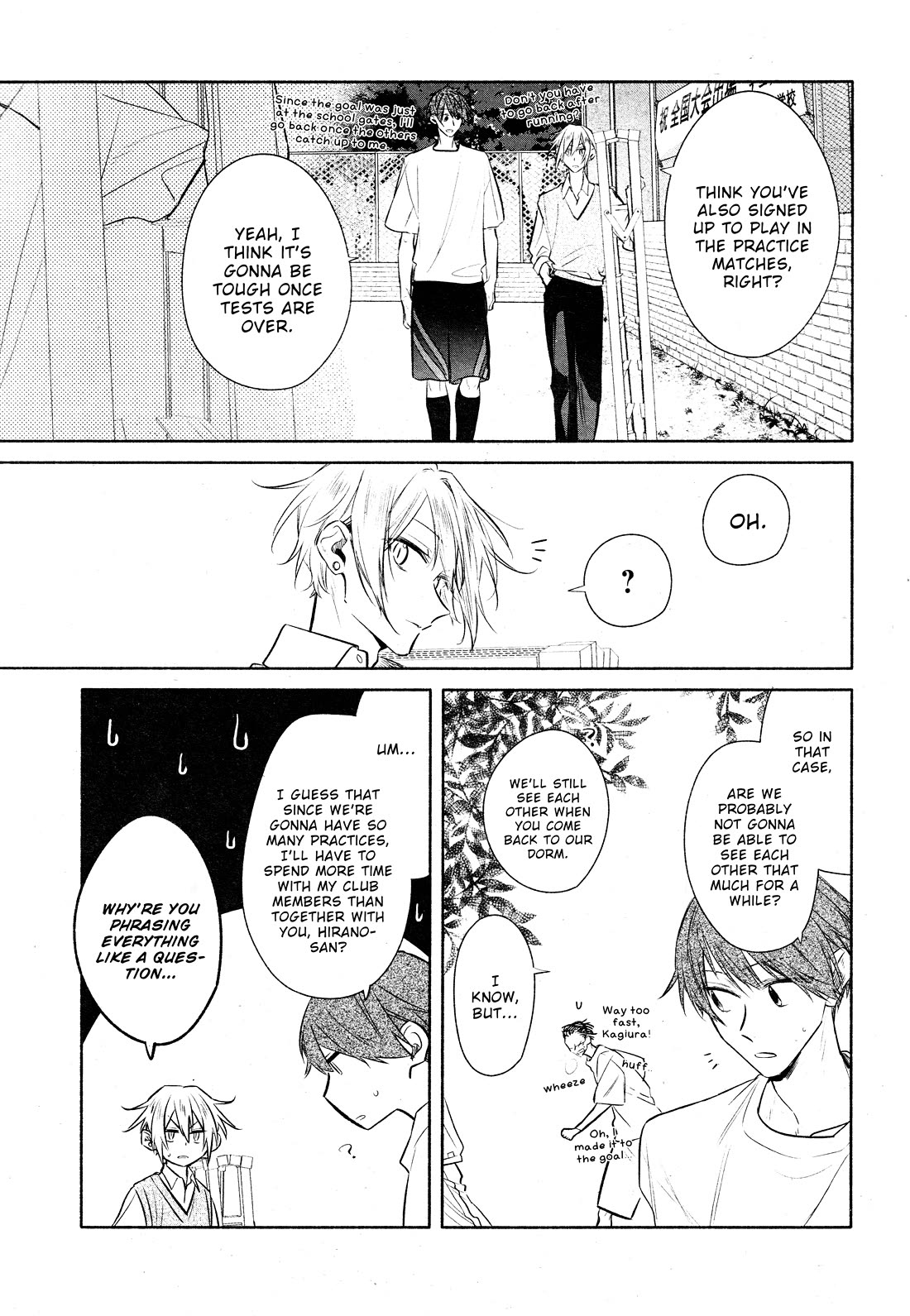 Hirano to Kagiura chapter 33 page 19
