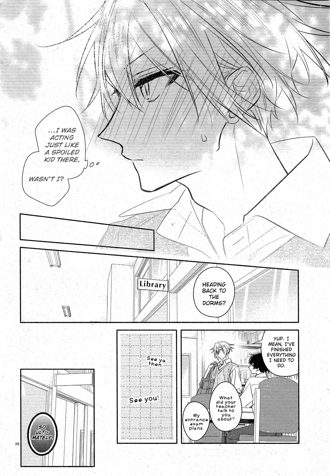 Hirano to Kagiura chapter 34.1 page 30