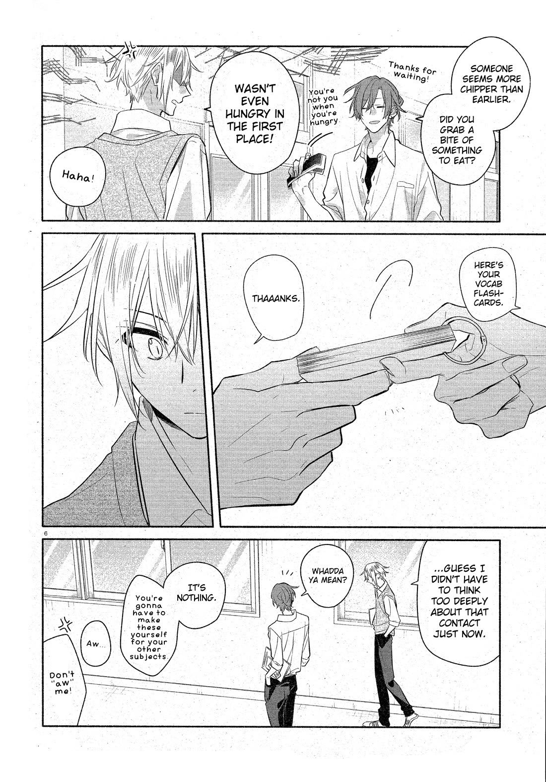 Hirano to Kagiura chapter 34.1 page 8