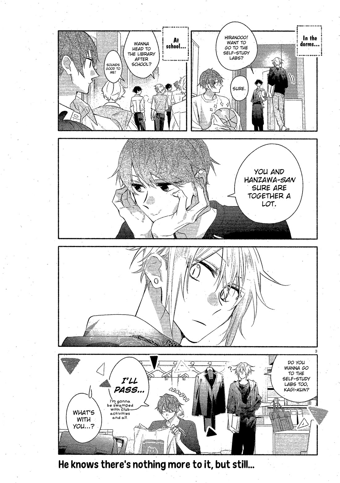 Hirano to Kagiura chapter 34.6 page 6