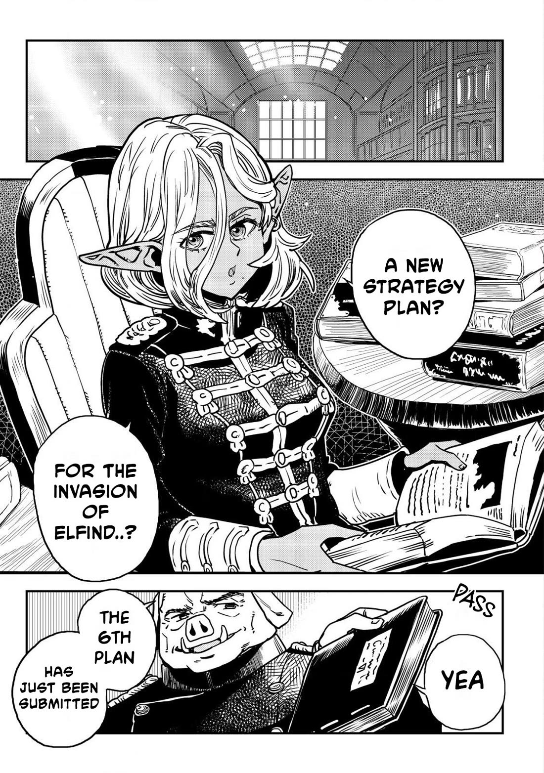 History of the Kingdom of the Orcsen: How the Barbarian Orcish Nation Came to Burn Down the Peaceful Elfland chapter 10 page 2