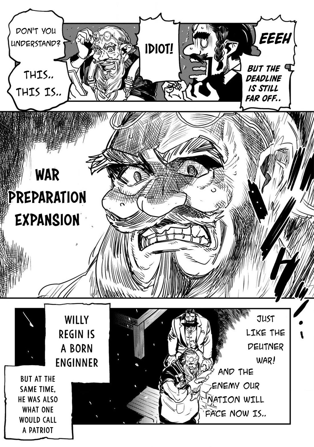 History of the Kingdom of the Orcsen: How the Barbarian Orcish Nation Came to Burn Down the Peaceful Elfland chapter 10 page 34