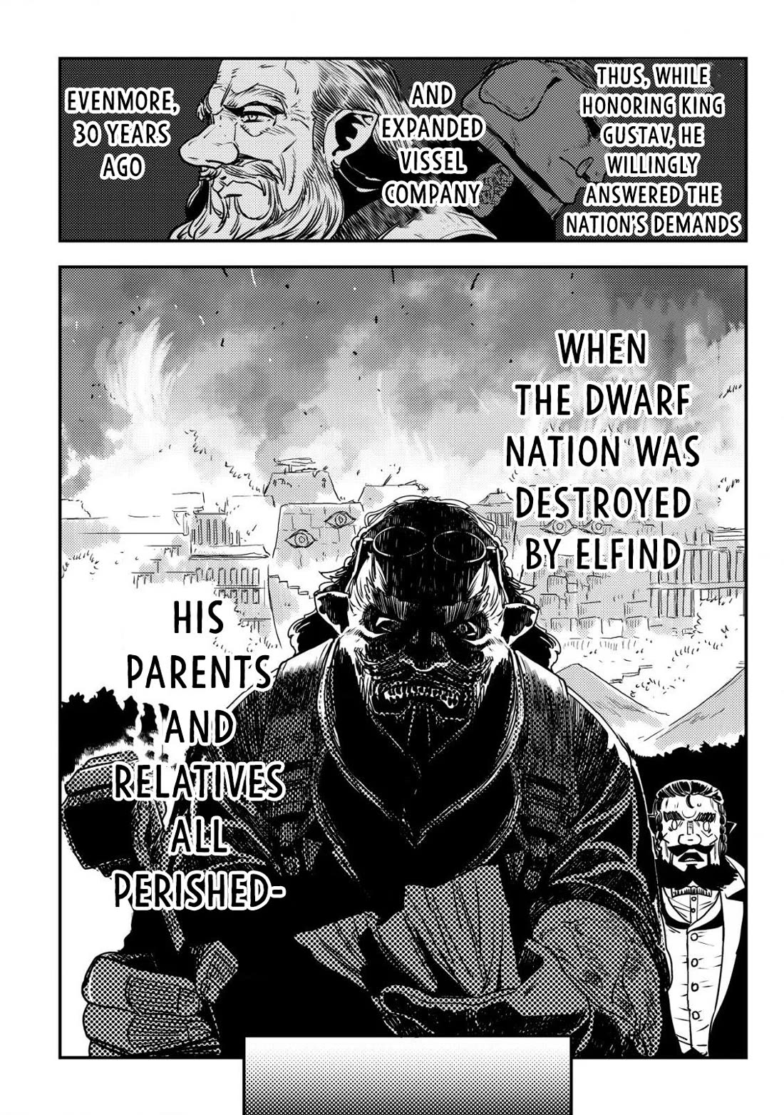 History of the Kingdom of the Orcsen: How the Barbarian Orcish Nation Came to Burn Down the Peaceful Elfland chapter 10 page 35