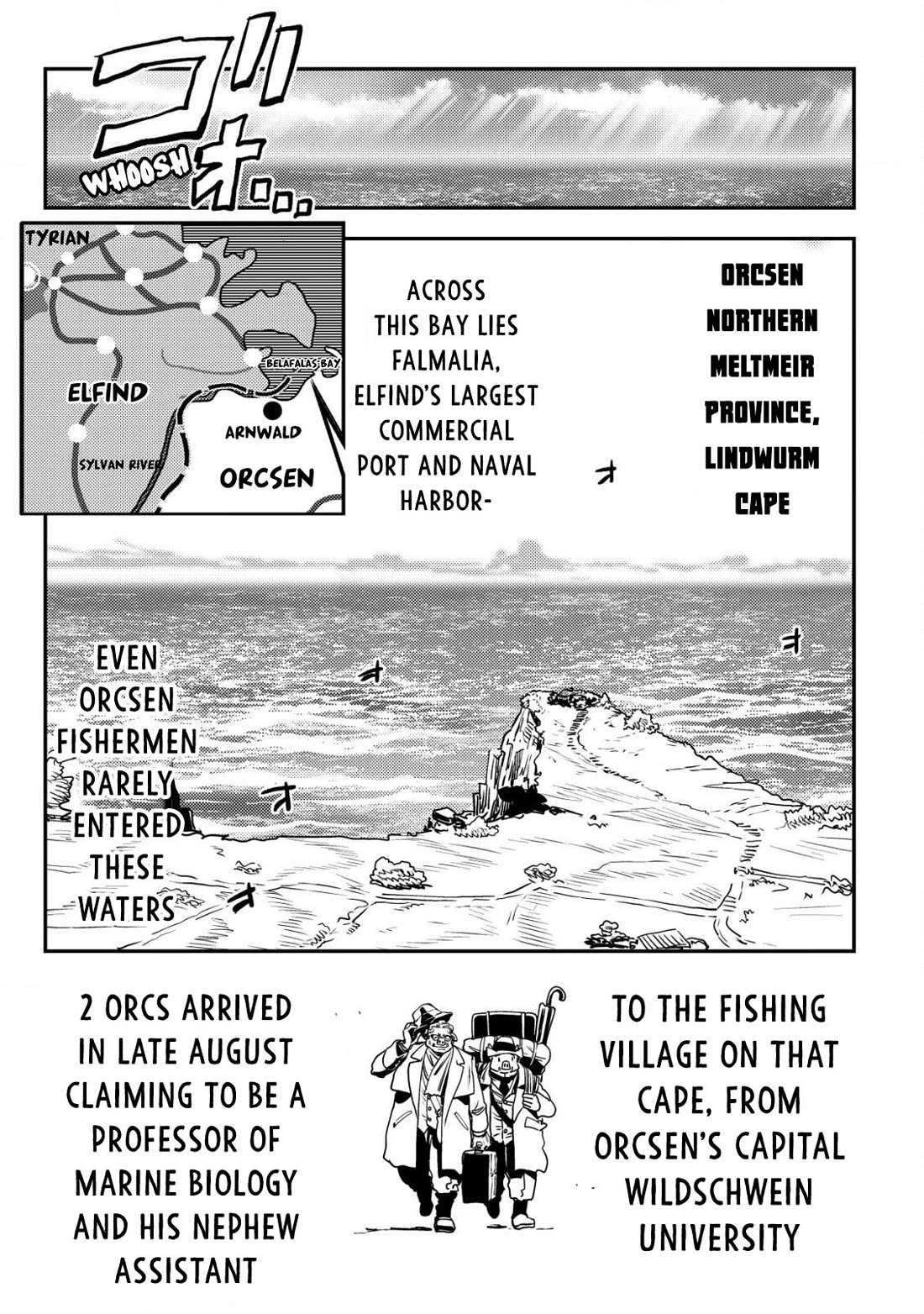 History of the Kingdom of the Orcsen: How the Barbarian Orcish Nation Came to Burn Down the Peaceful Elfland chapter 10 page 36
