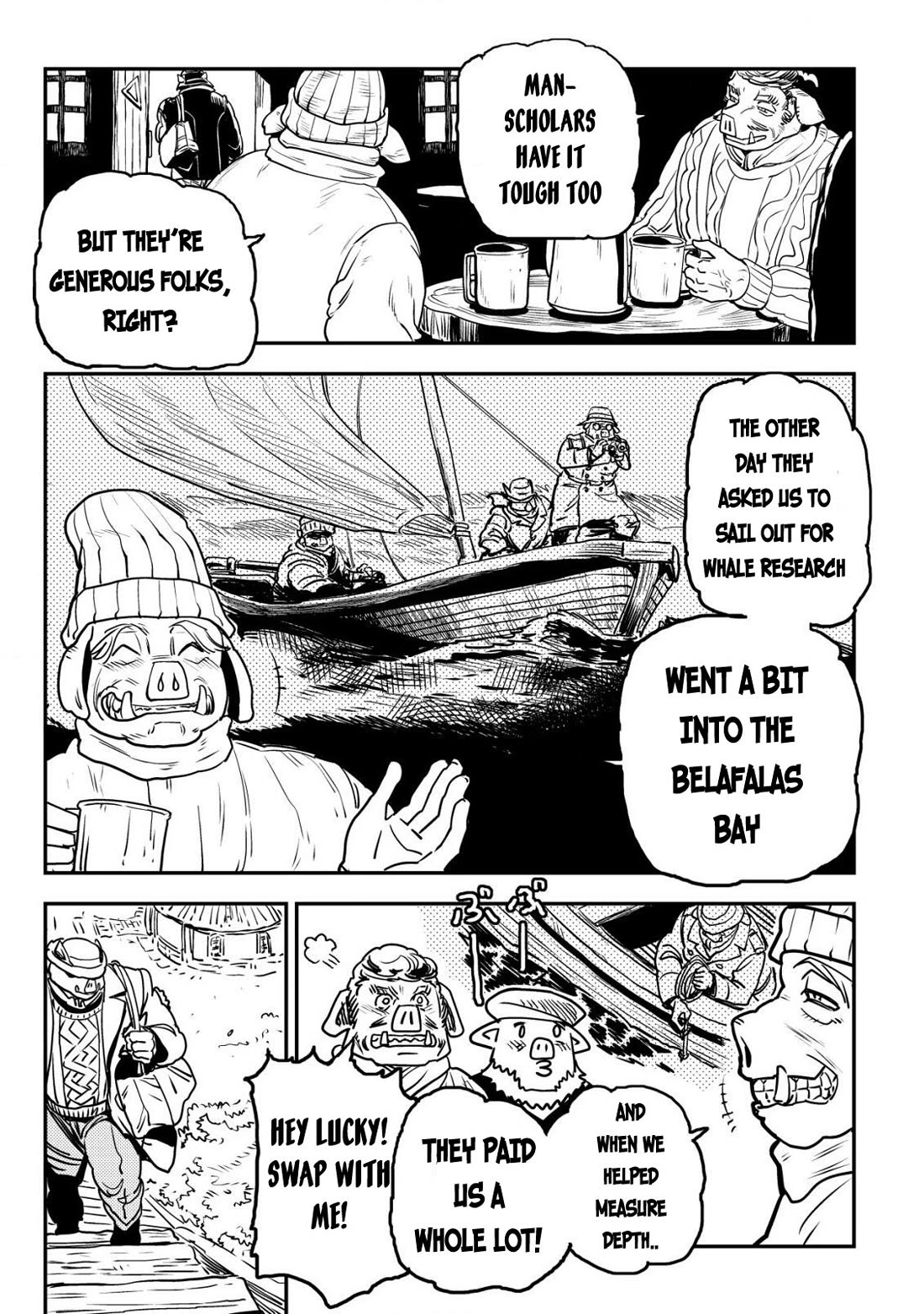 History of the Kingdom of the Orcsen: How the Barbarian Orcish Nation Came to Burn Down the Peaceful Elfland chapter 10 page 38