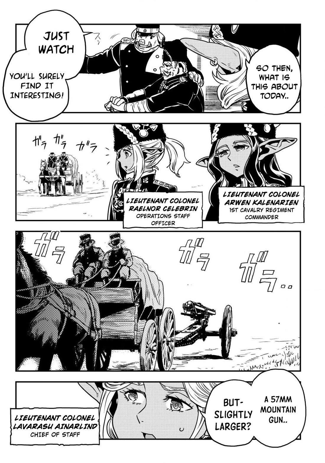 History of the Kingdom of the Orcsen: How the Barbarian Orcish Nation Came to Burn Down the Peaceful Elfland chapter 10 page 48