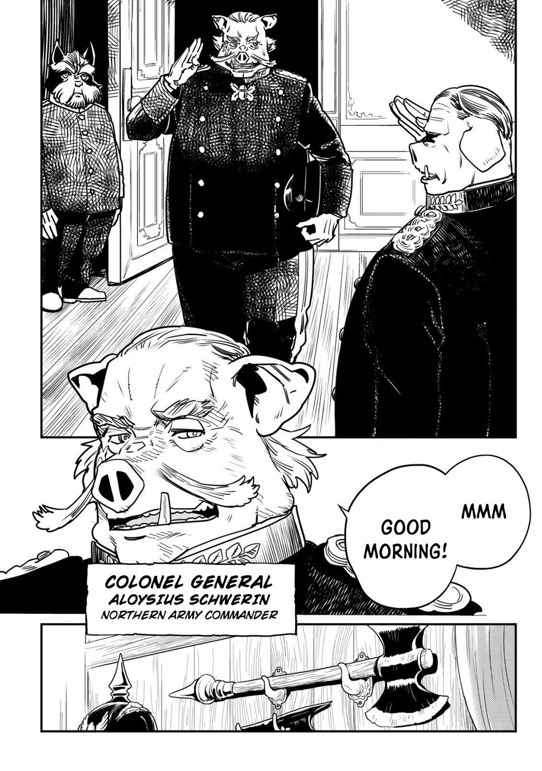 History of the Kingdom of the Orcsen: How the Barbarian Orcish Nation Came to Burn Down the Peaceful Elfland chapter 10 page 7