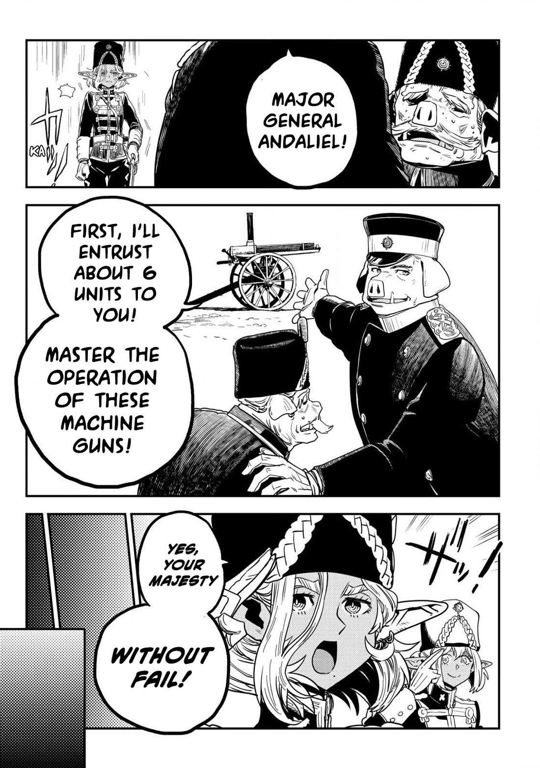 History of the Kingdom of the Orcsen: How the Barbarian Orcish Nation Came to Burn Down the Peaceful Elfland chapter 11 page 10