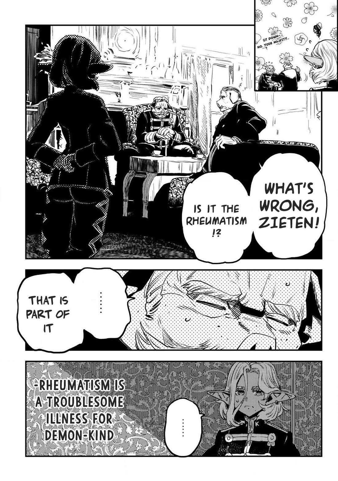 History of the Kingdom of the Orcsen: How the Barbarian Orcish Nation Came to Burn Down the Peaceful Elfland chapter 11 page 13