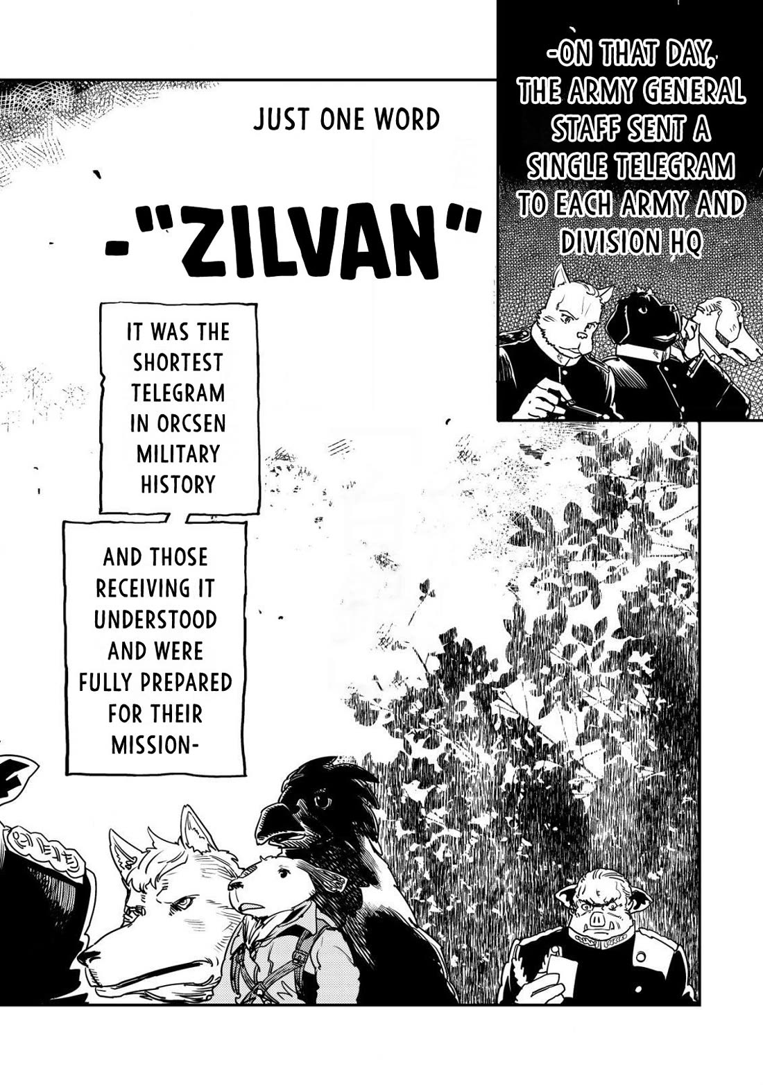 History of the Kingdom of the Orcsen: How the Barbarian Orcish Nation Came to Burn Down the Peaceful Elfland chapter 11 page 57