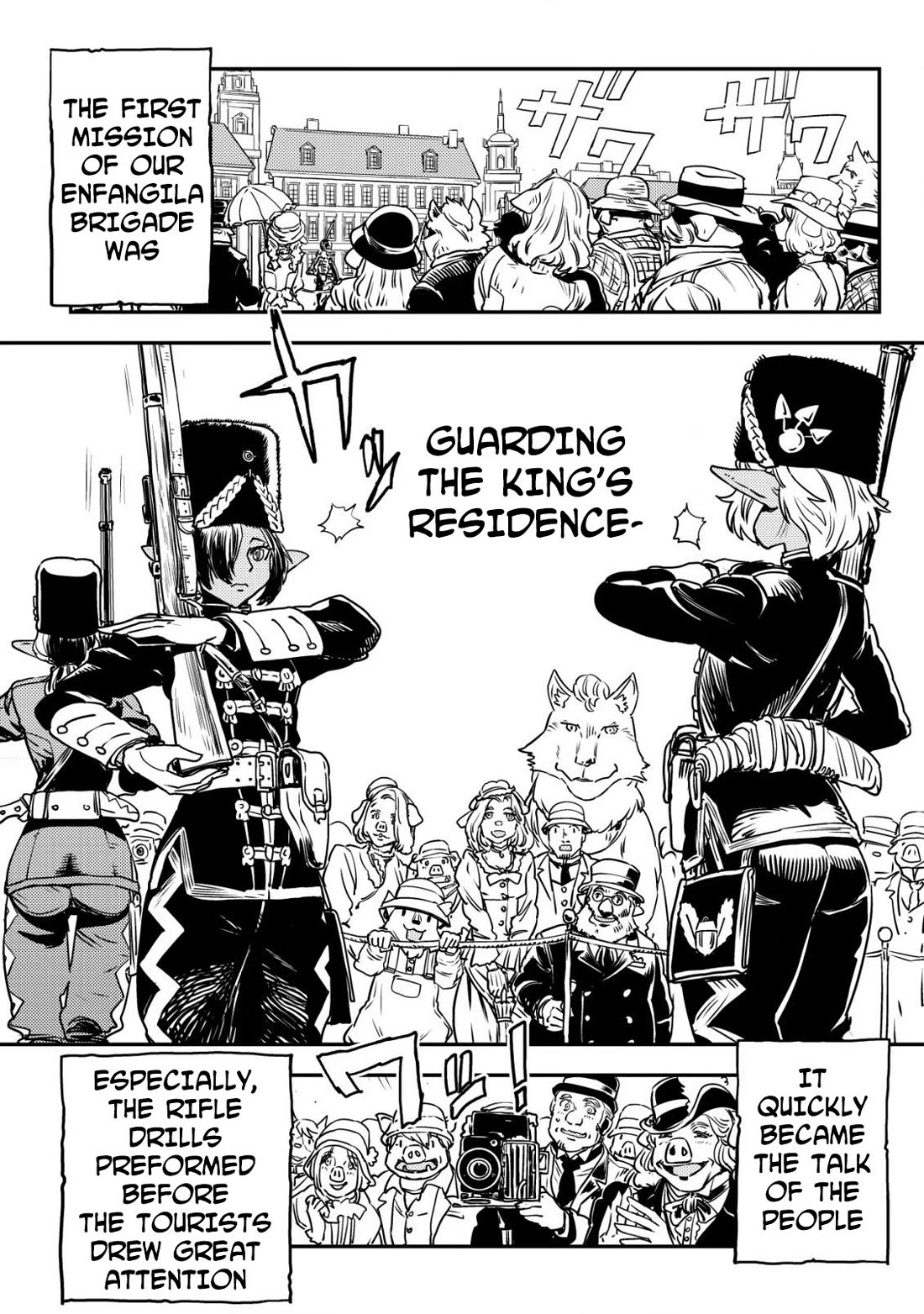 History of the Kingdom of the Orcsen: How the Barbarian Orcish Nation Came to Burn Down the Peaceful Elfland chapter 7 page 19