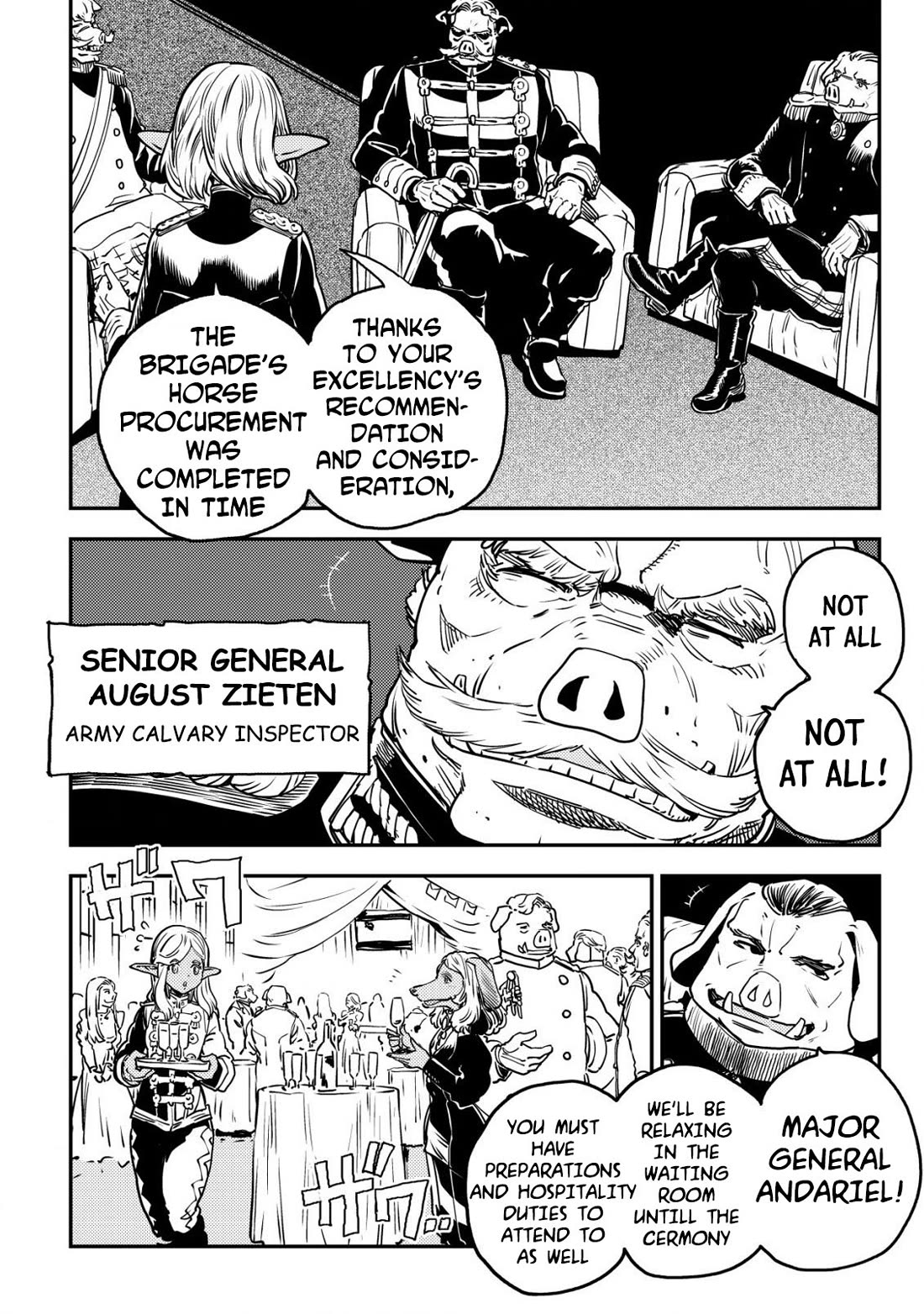 History of the Kingdom of the Orcsen: How the Barbarian Orcish Nation Came to Burn Down the Peaceful Elfland chapter 7 page 7