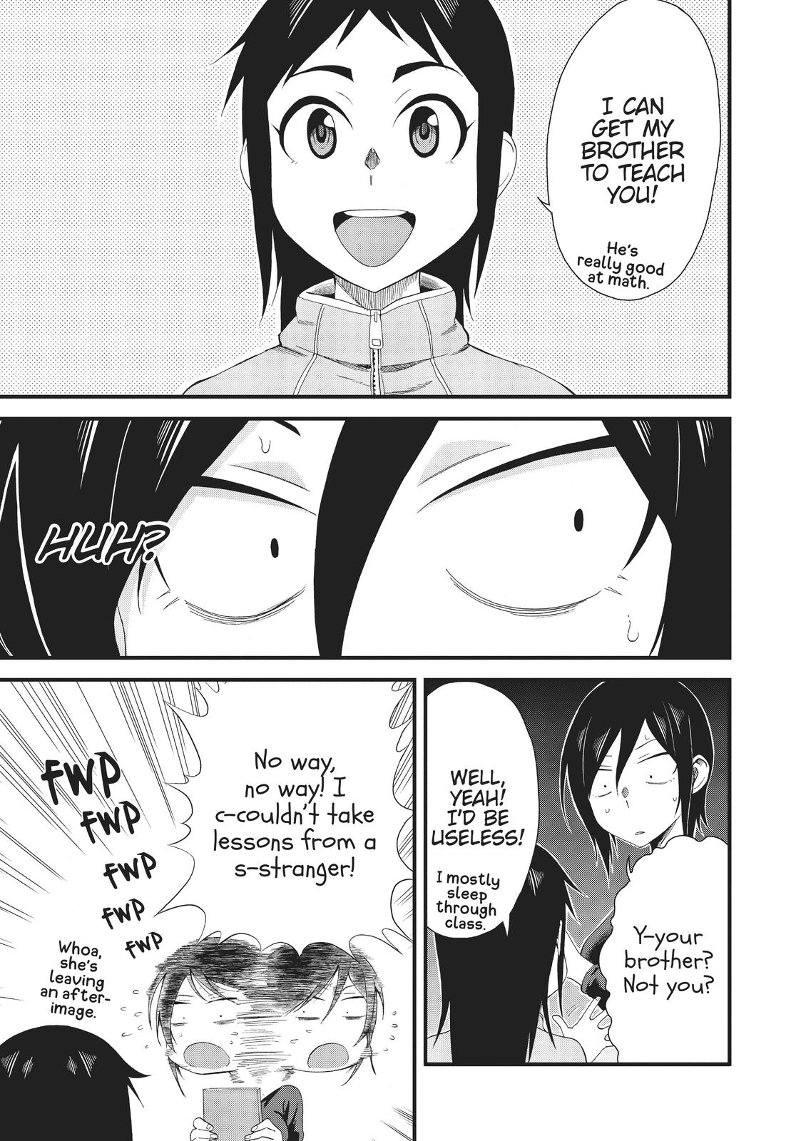 Hitomi-Chan Is Shy With Strangers chapter 8 page 3