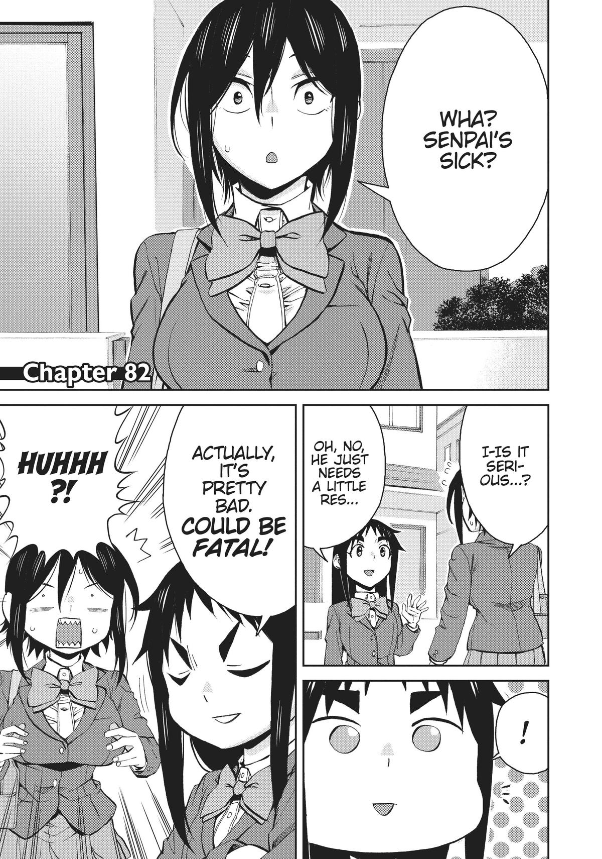 Hitomi-Chan Is Shy With Strangers chapter 82 page 1