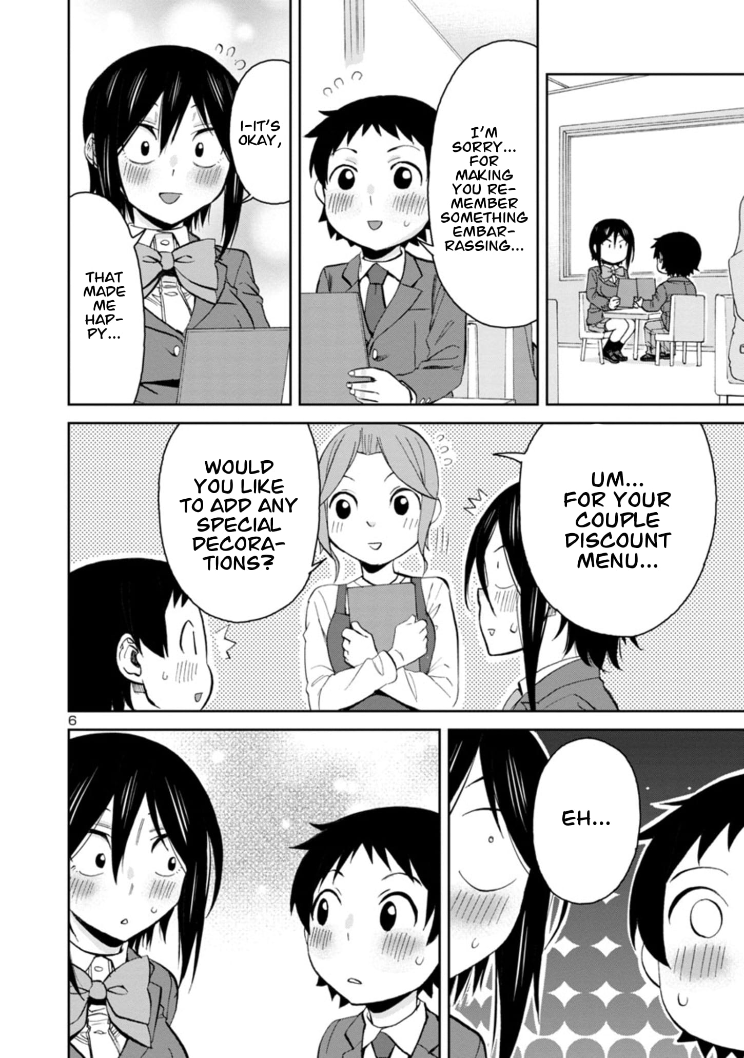 Hitomi-Chan Is Shy With Strangers chapter 87 page 6