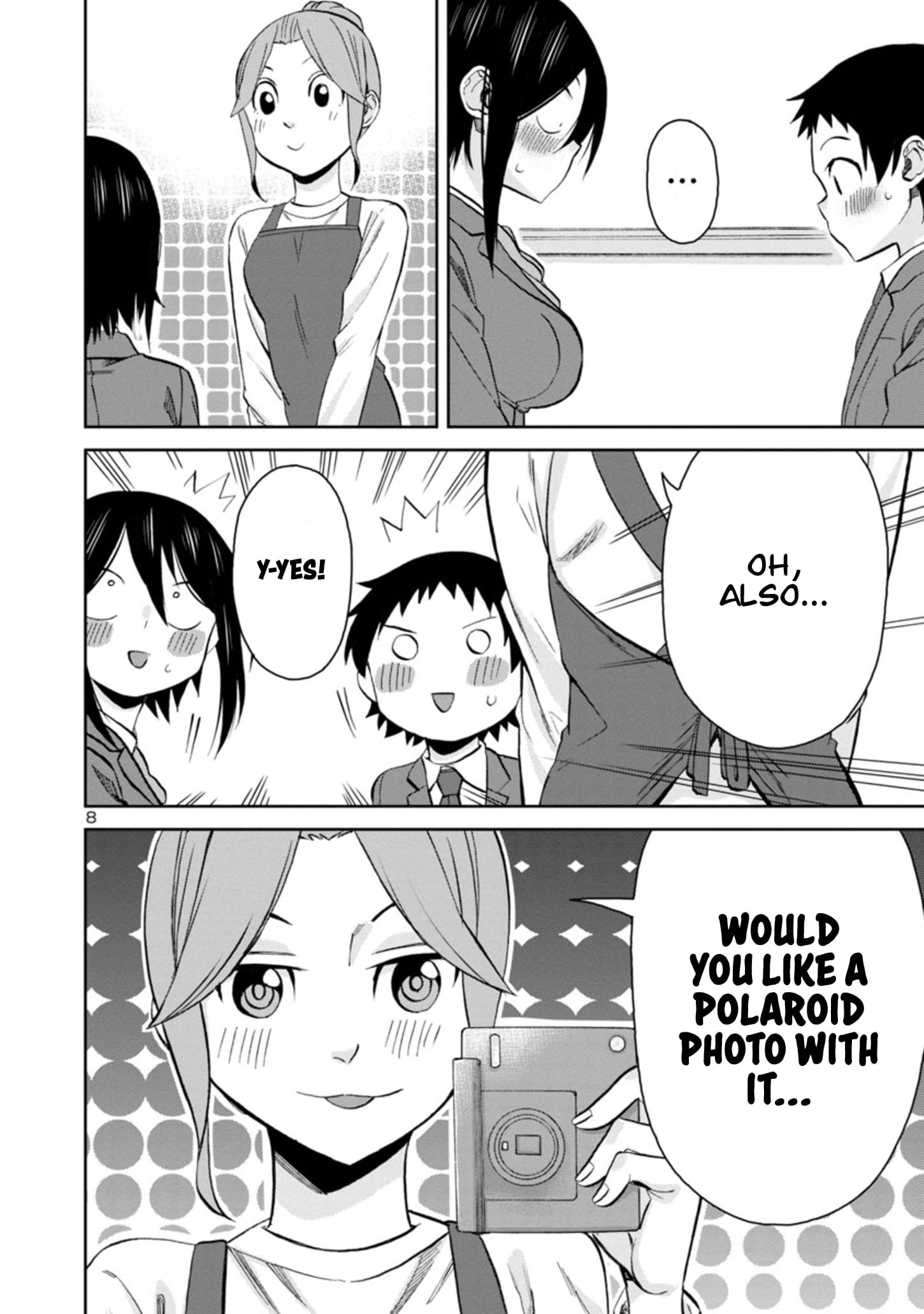 Hitomi-Chan Is Shy With Strangers chapter 87 page 8