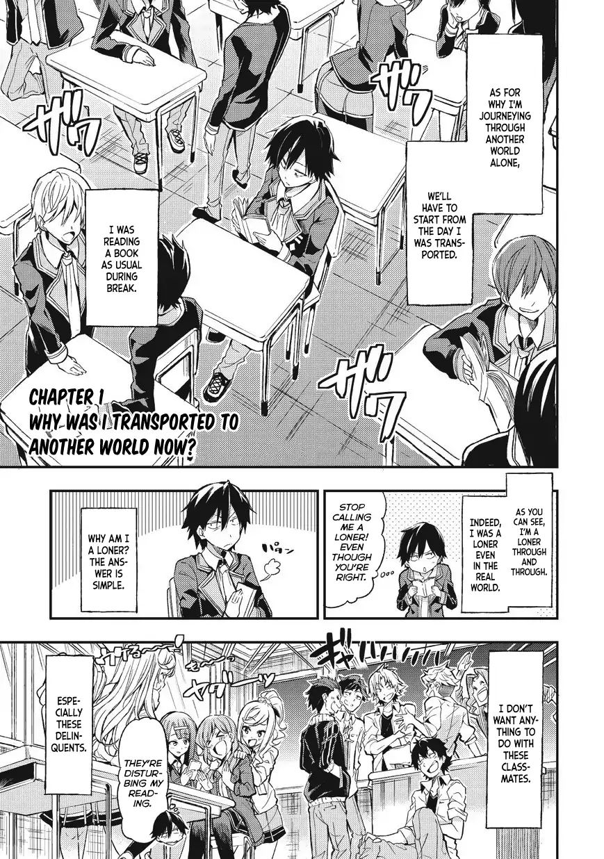 Hitoribocchi no Isekai Kouryaku chapter 1 page 4