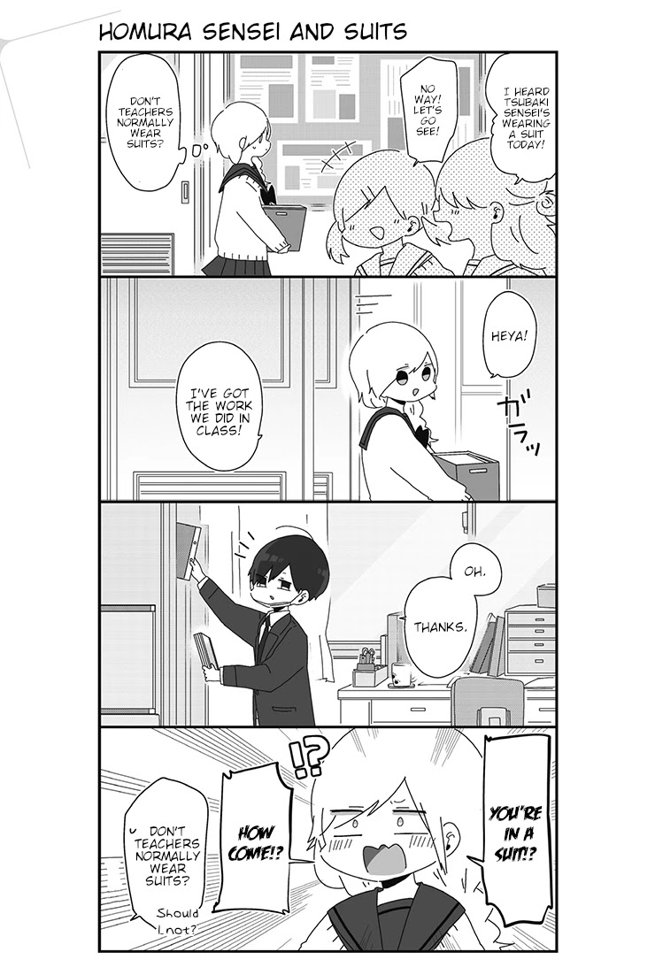 Homura Sensei is probably unpopular chapter 11 page 1