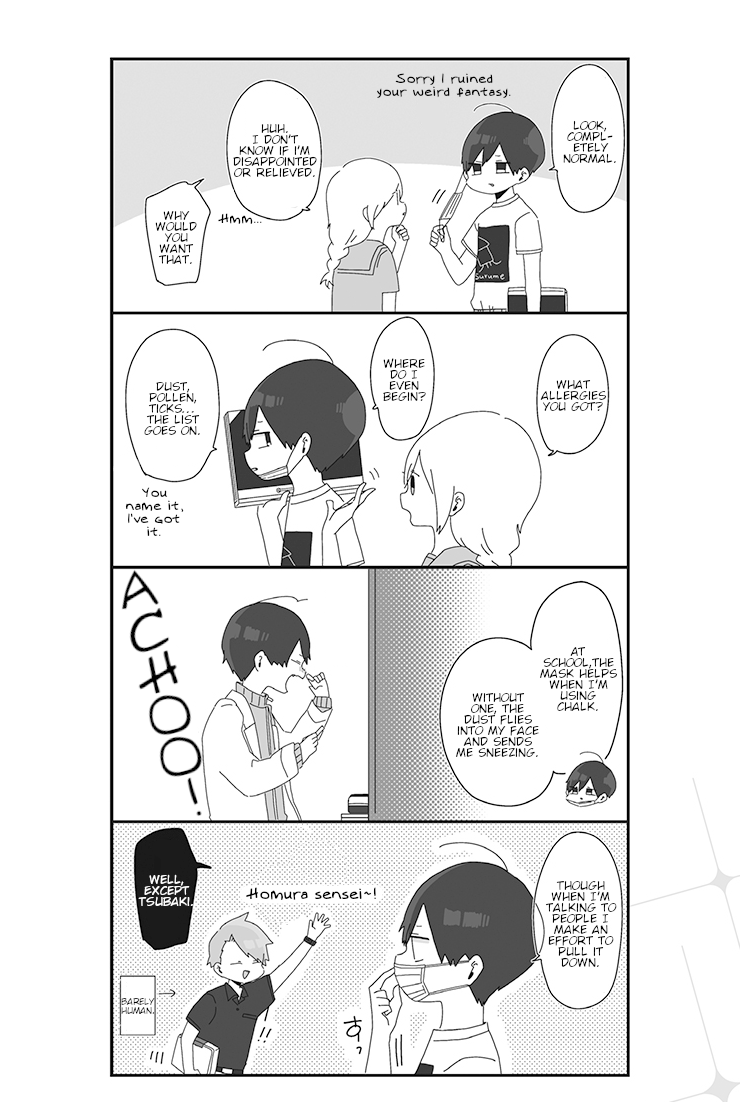 Homura Sensei is probably unpopular chapter 14 page 2