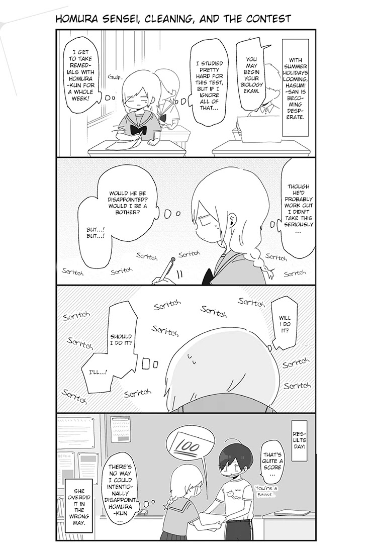 Homura Sensei is probably unpopular chapter 15 page 1