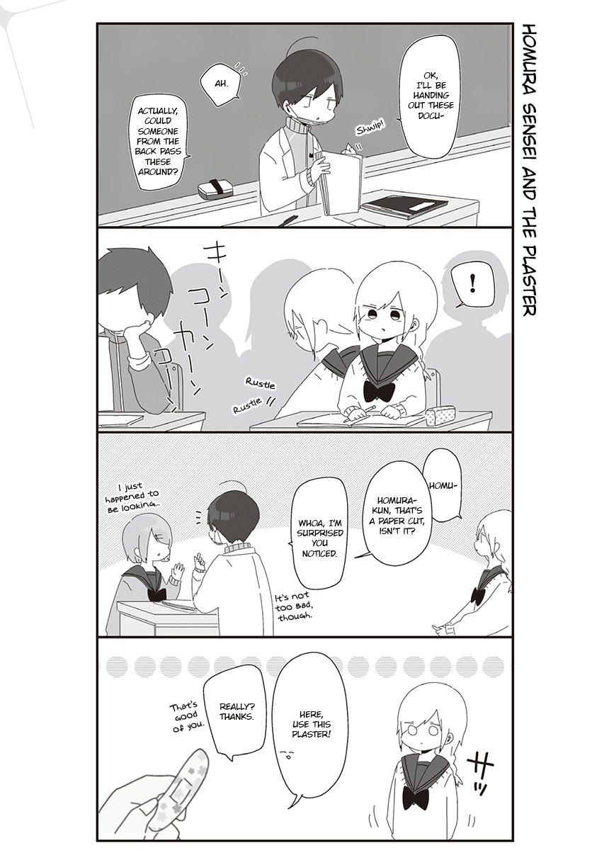 Homura Sensei is probably unpopular chapter 28 page 1