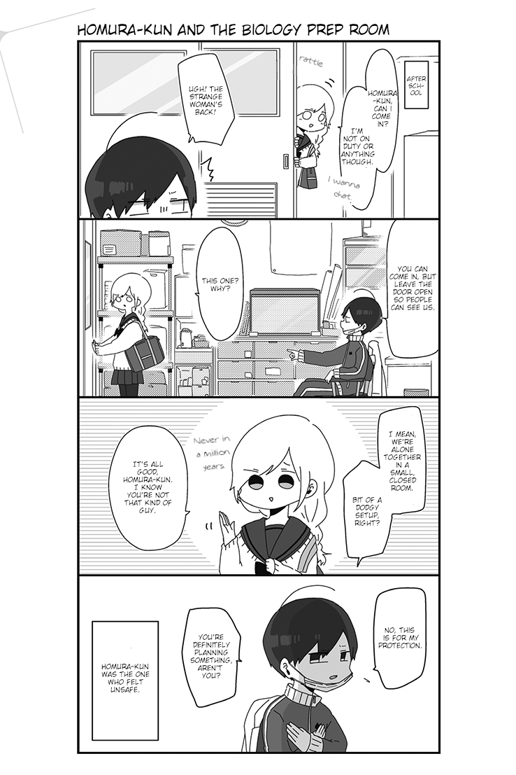 Homura Sensei is probably unpopular chapter 3 page 1