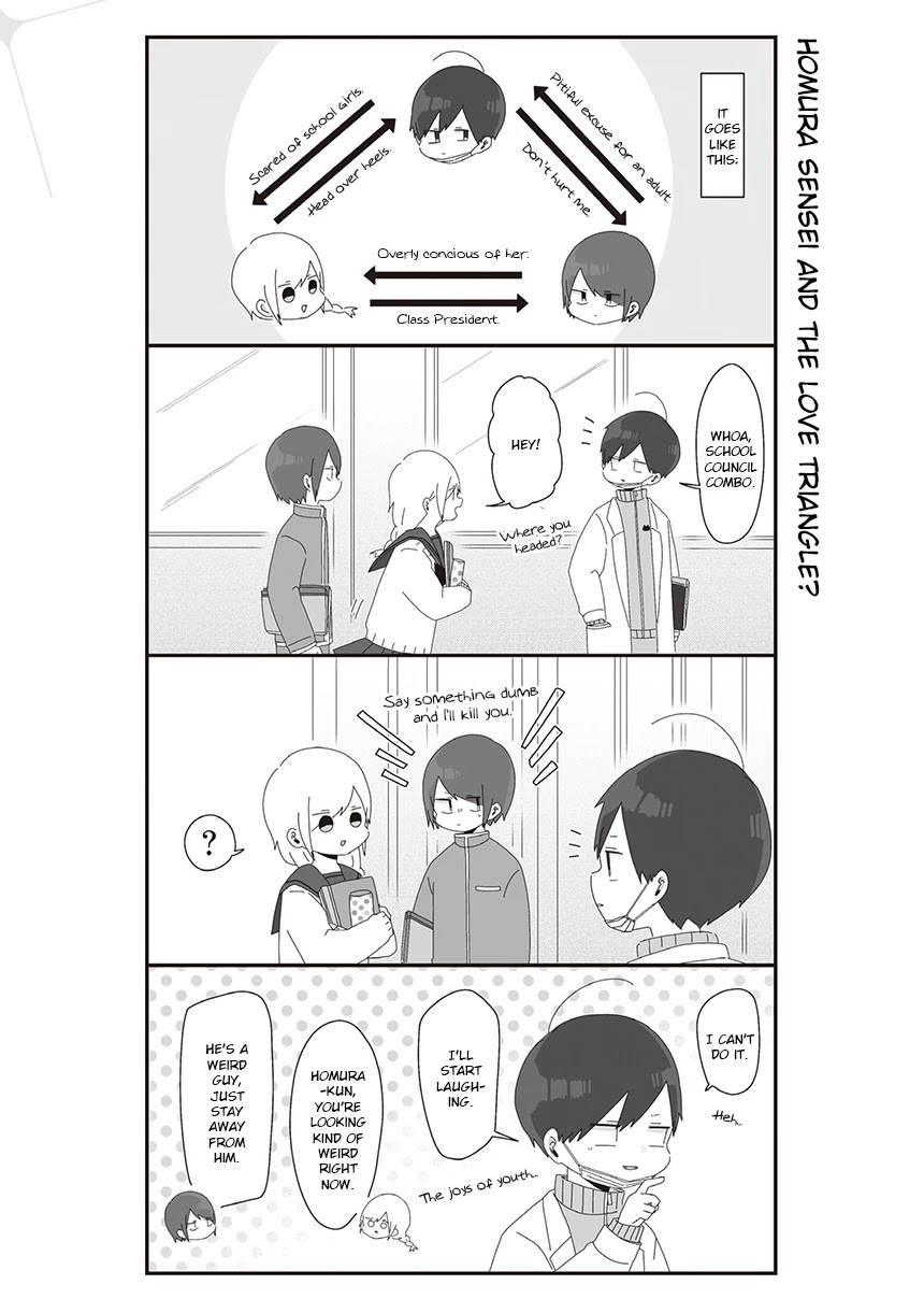 Homura Sensei is probably unpopular chapter 35 page 1