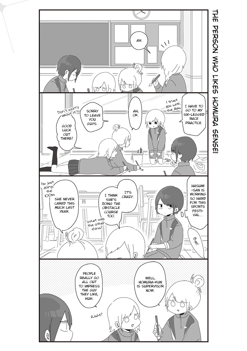 Homura Sensei is probably unpopular chapter 36 page 1