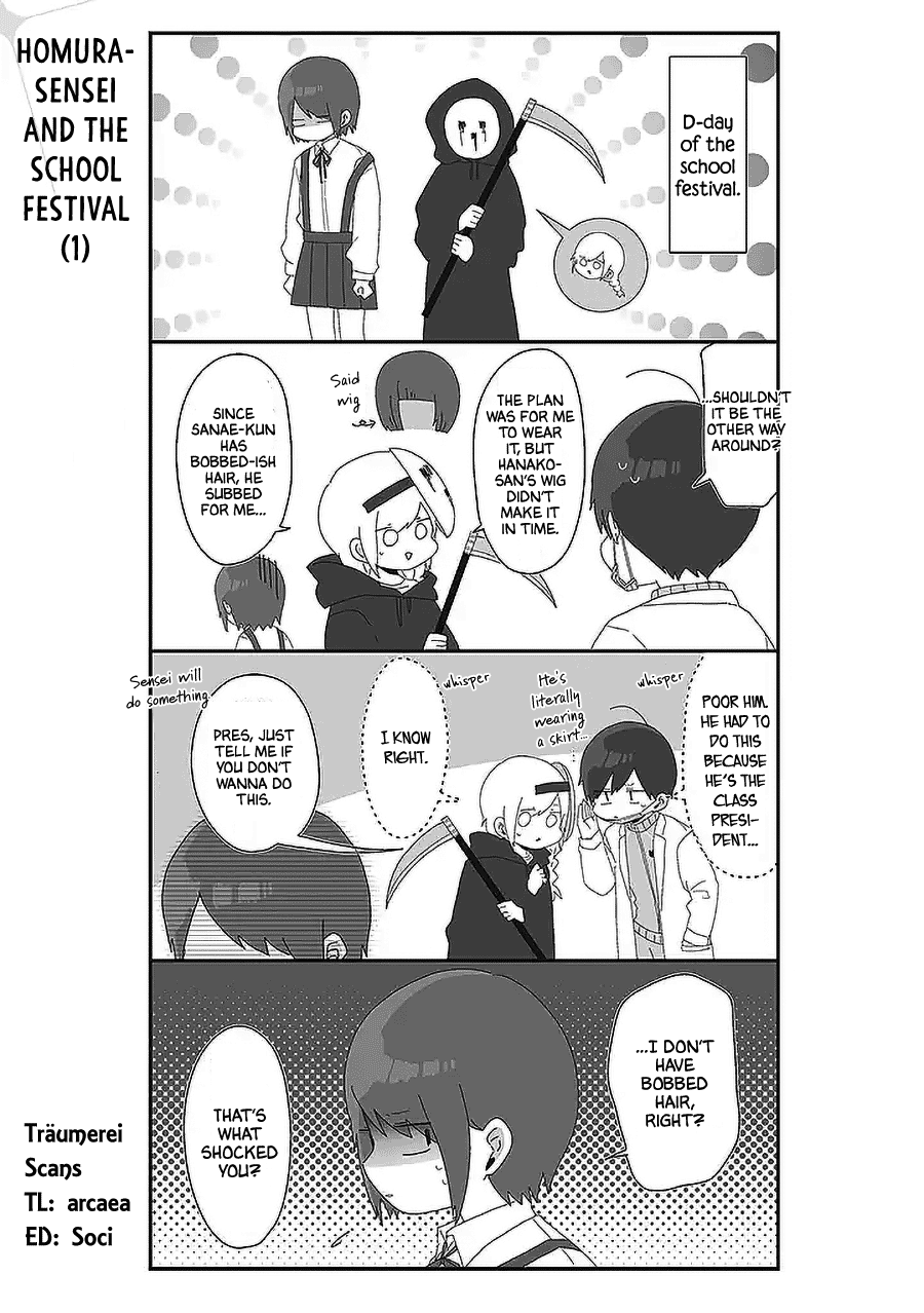 Homura Sensei is probably unpopular chapter 51 page 1