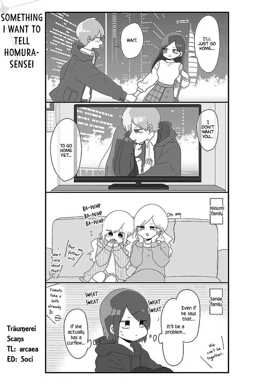 Homura Sensei is probably unpopular chapter 56 page 1