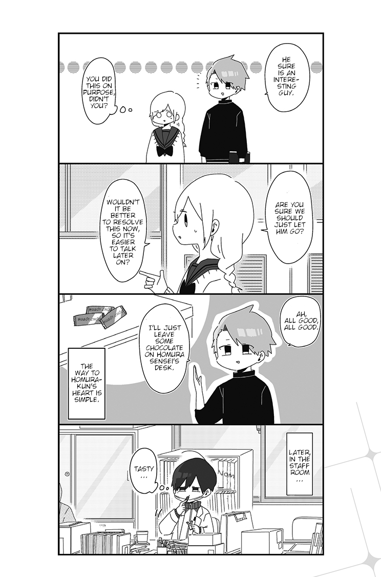 Homura Sensei is probably unpopular chapter 6 page 4