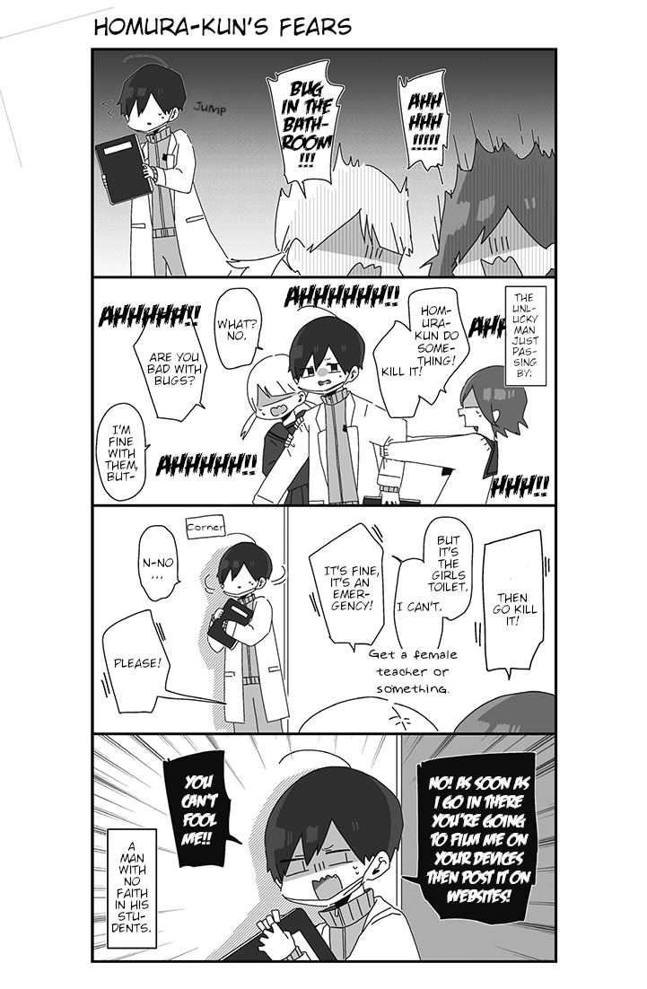 Homura Sensei is probably unpopular chapter 7 page 1