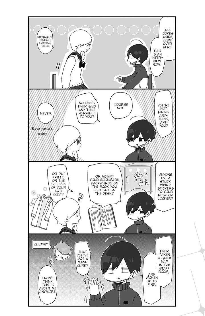 Homura Sensei is probably unpopular chapter 8 page 2