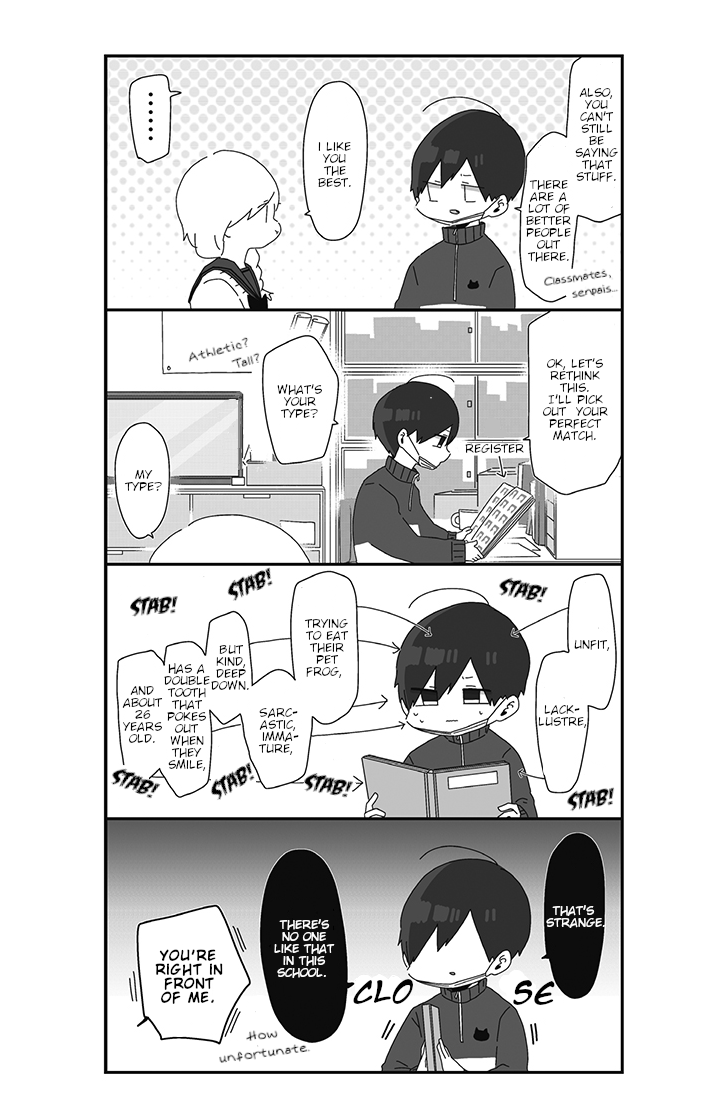 Homura Sensei is probably unpopular chapter 8 page 4